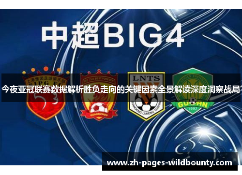 今夜亚冠联赛数据解析胜负走向的关键因素全景解读深度洞察战局